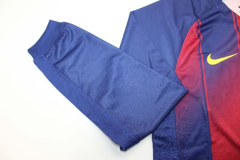 AAA Quality Barcelona 25/26 Home Long Sleeve Soccer Jersey Leaked