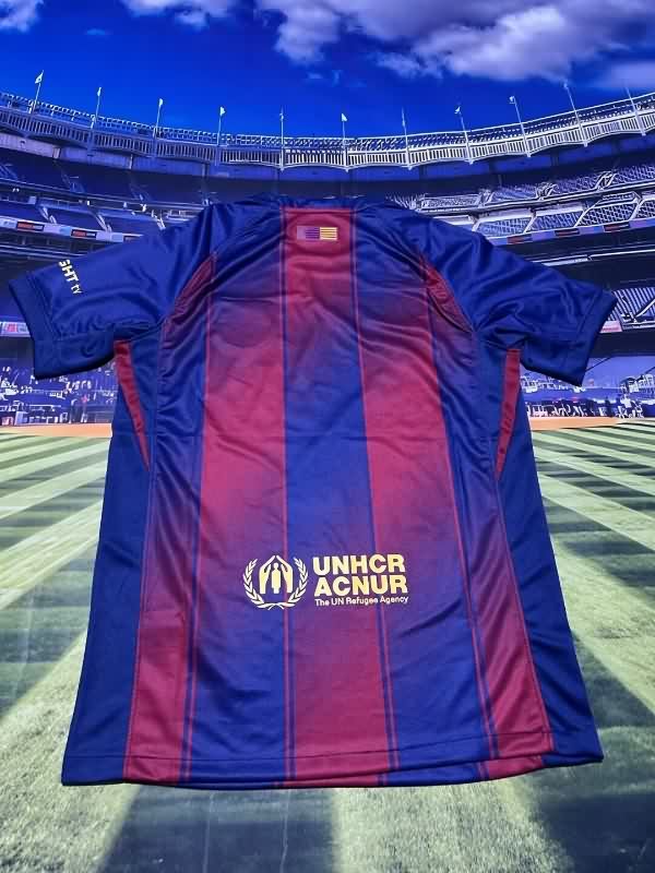 AAA Quality Barcelona 25/26 Home Soccer Jersey Sponsor