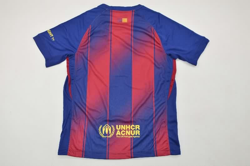 AAA Quality Barcelona 25/26 Home Soccer Jersey Sponsor 02