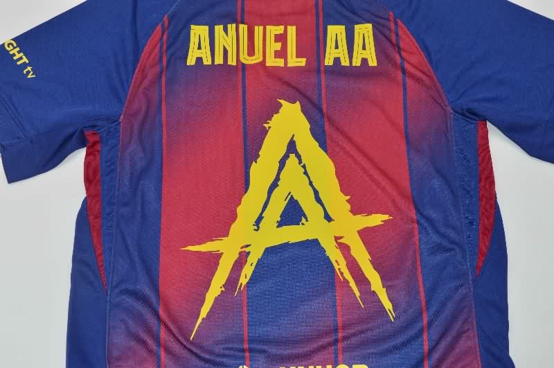 AAA Quality Barcelona 25/26 Home Soccer Jersey Sponsor 03