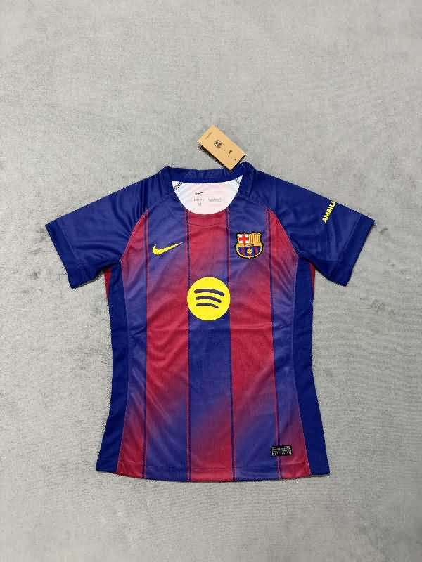 AAA Quality Barcelona 25/26 Home Women Soccer Jersey Leaked