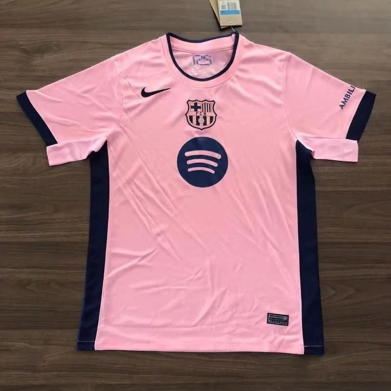 AAA Quality Barcelona 25/26 Pink Soccer Jersey