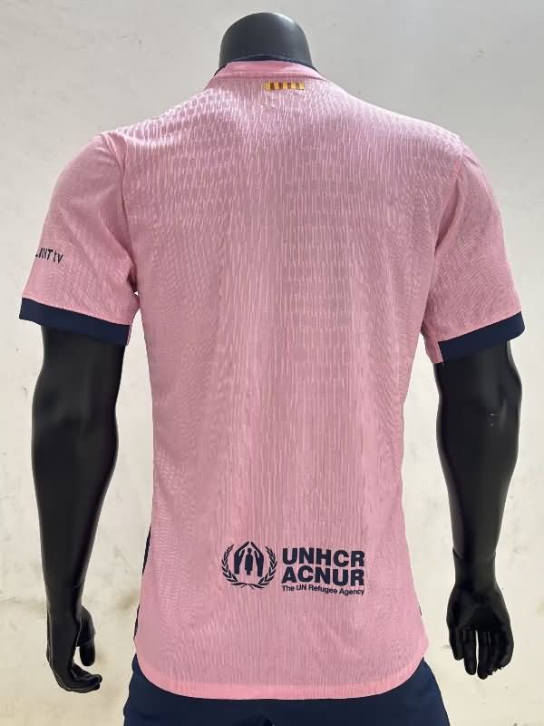 AAA Quality Barcelona 25/26 Pink Soccer Jersey (Player)
