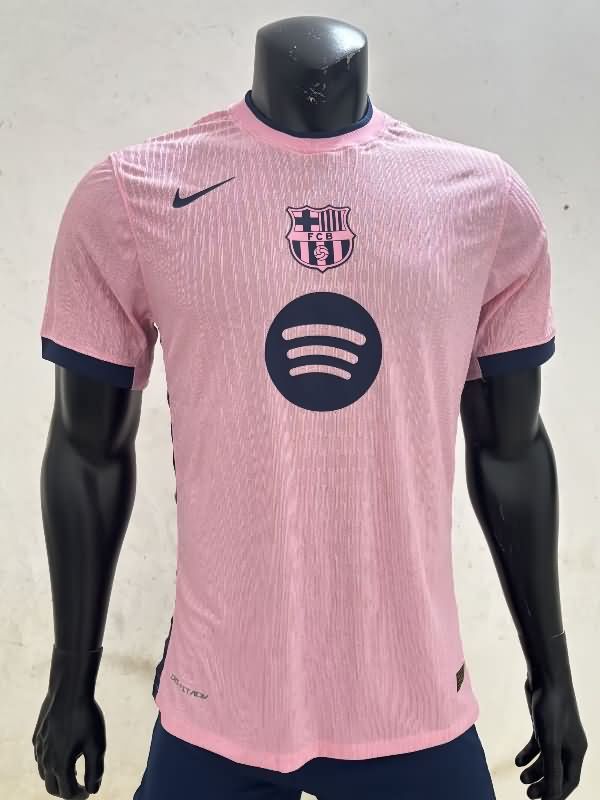 AAA Quality Barcelona 25/26 Pink Soccer Jersey (Player) Leaked