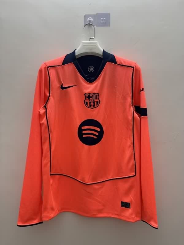 AAA Quality Barcelona 25/26 Third Long Sleeve Soccer Jersey