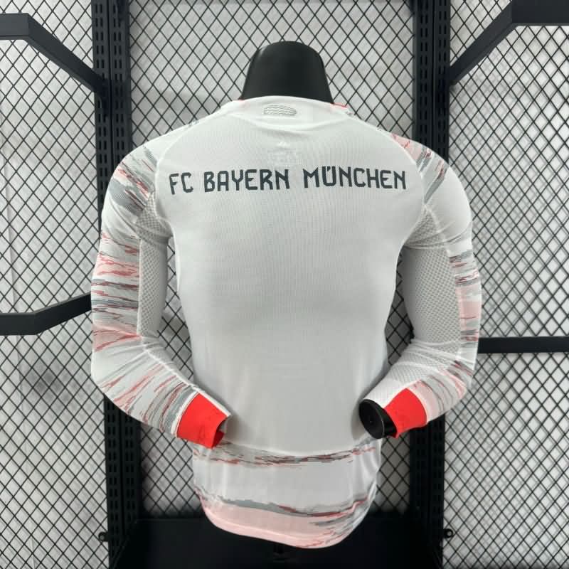 AAA Quality Bayern Munich 25/26 Away Long Sleeve Soccer Jersey (Player)