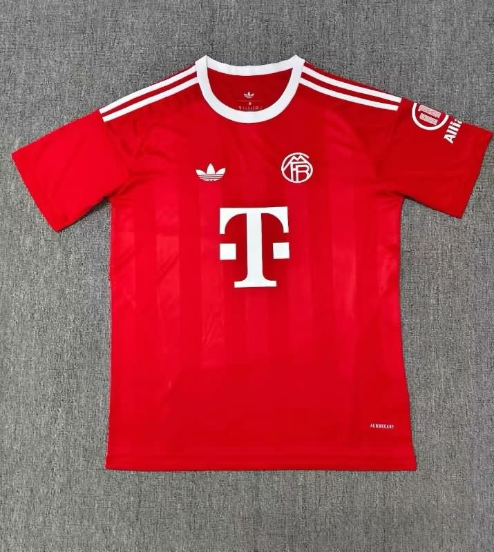 AAA Quality Bayern Munich 25/26 Goalkeeper Red Soccer Jersey Leaked