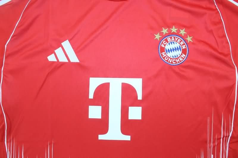 Bayern Munich Soccer Jersey Home Replica 25/26