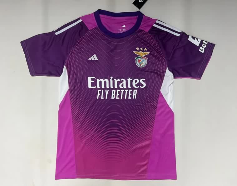 AAA Quality Benfica 25/26 Goalkeeper Purple Soccer Jersey