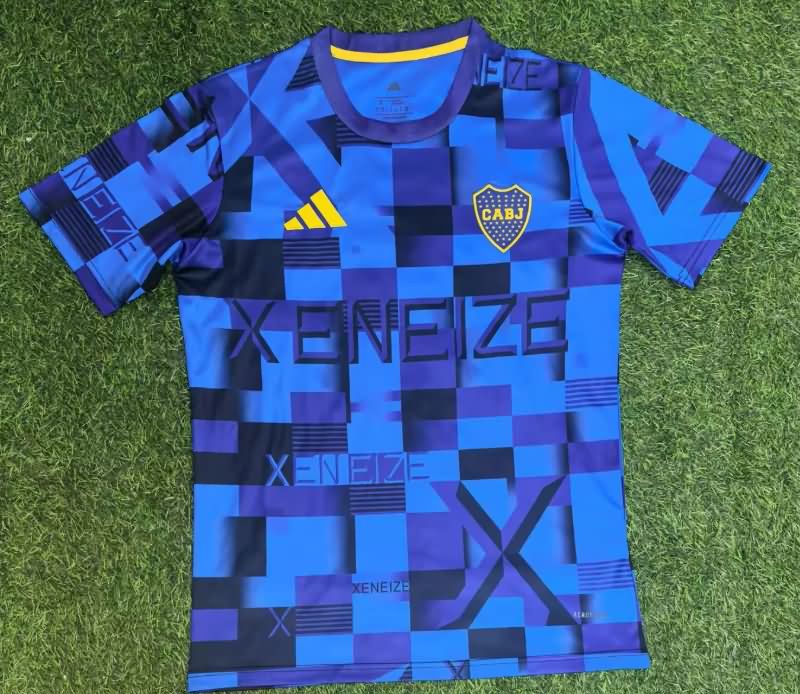 AAA Quality Boca Juniors 2025 Training Soccer Jersey 02