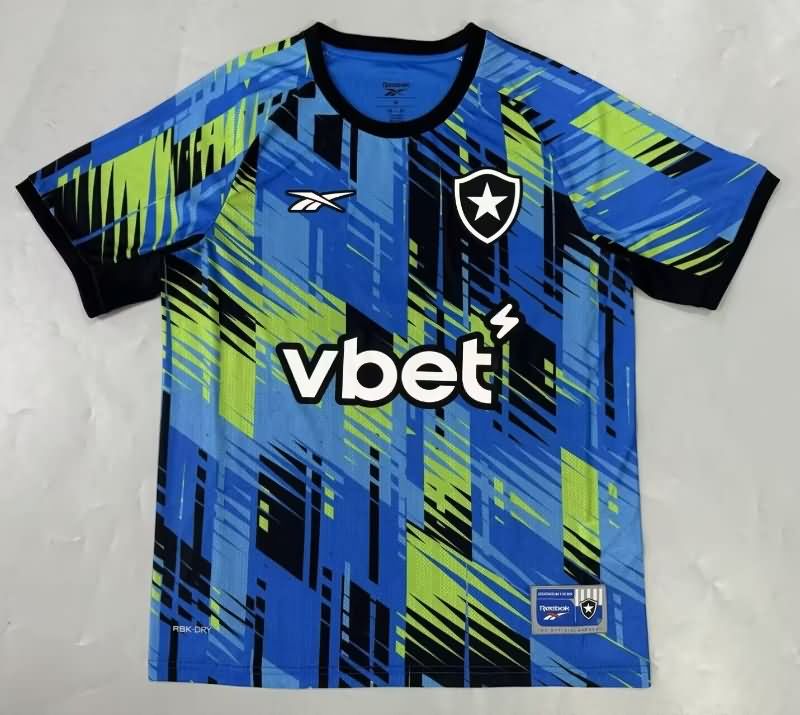 AAA Quality Botafogo 2025 Goalkeeper Blue Soccer Jersey
