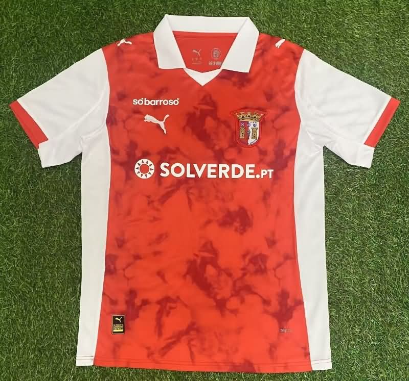 AAA Quality Braga 25/26 Home Soccer Jersey