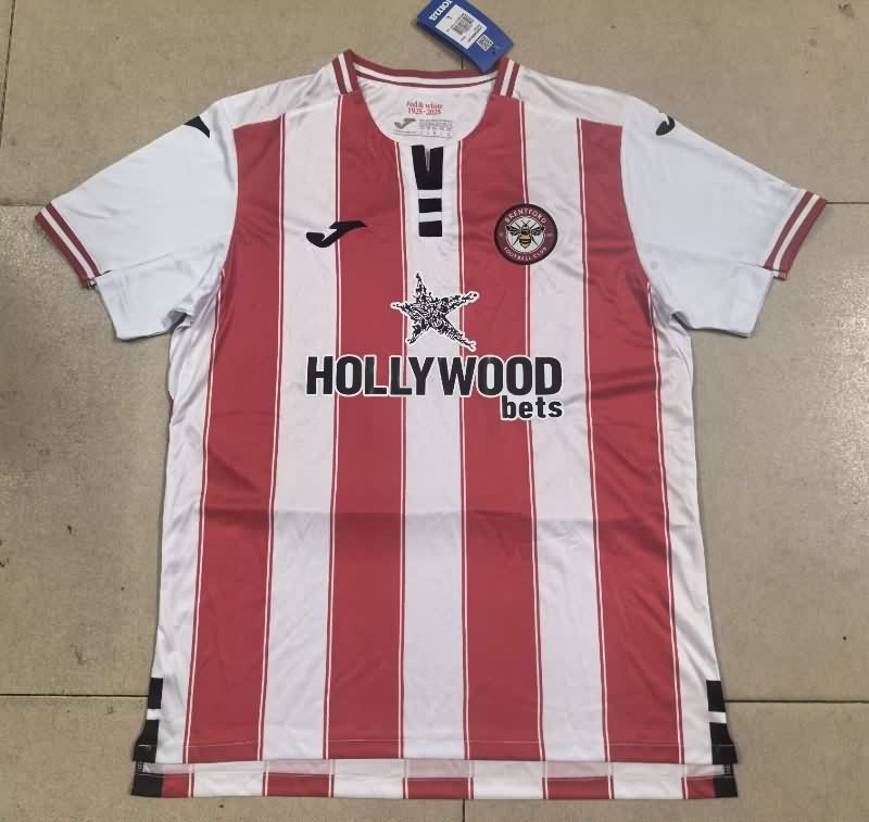AAA Quality Brentford 25/26 Home Soccer Jersey