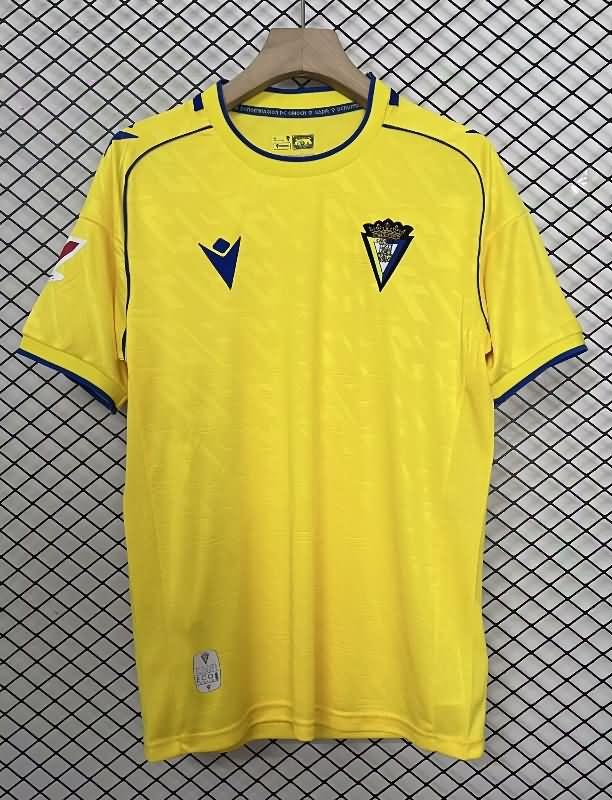 AAA Quality Cadiz 25/26 Home Soccer Jersey