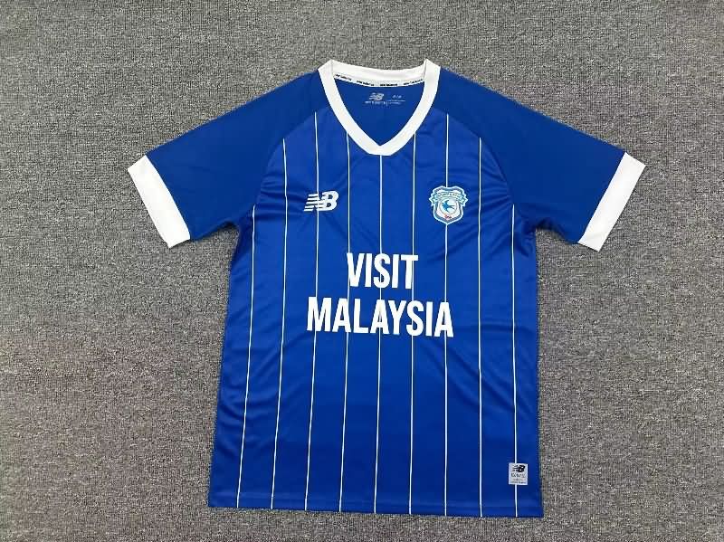 AAA Quality Cardiff City 25/26 Home Soccer Jersey