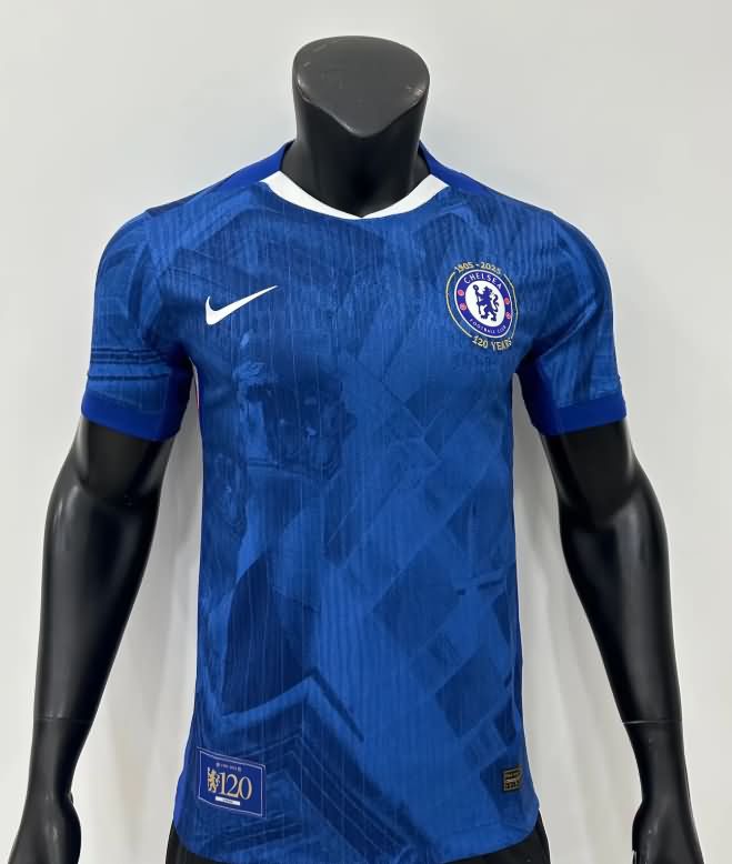 AAA Quality Chelsea 25/26 120th Anniversary Home Soccer Jersey (Player)