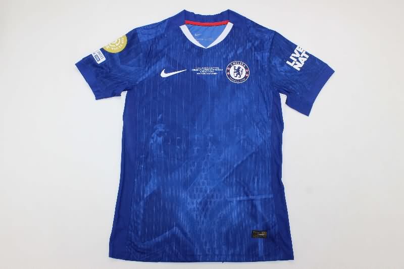 AAA Quality Chelsea 2025 Club World Cup Final Home Soccer Jersey (Player)