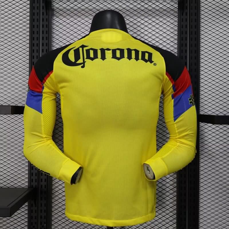 AAA Quality Club America 25/26 Home Long Sleeve Soccer Jersey (Player)