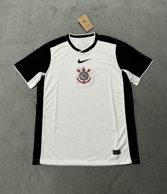 AAA Quality Corinthians 2025 Home Soccer Jersey