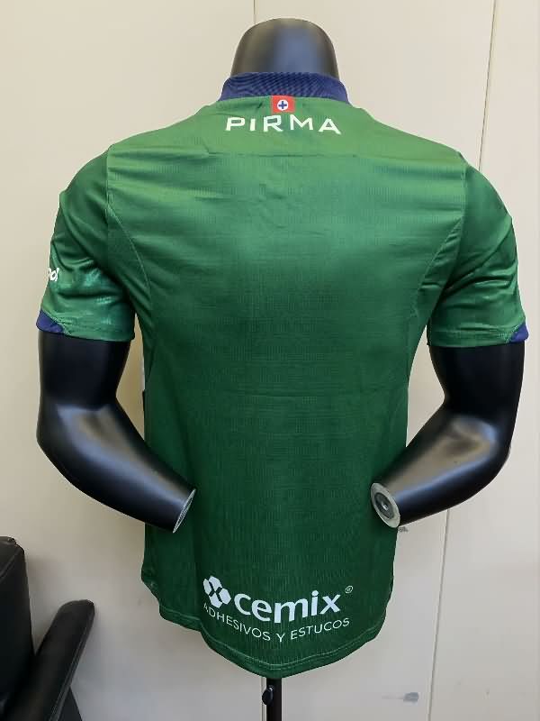 AAA Quality Cruz Azul 25/26 Goalkeeper Green Soccer Jersey