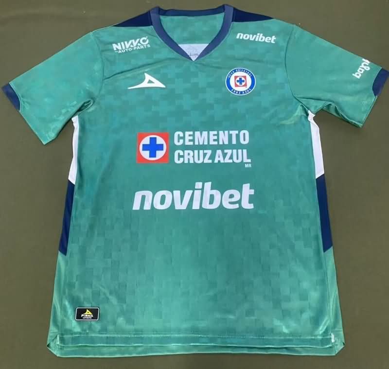 AAA Quality Cruz Azul 25/26 Goalkeeper Green Soccer Jersey (Player)
