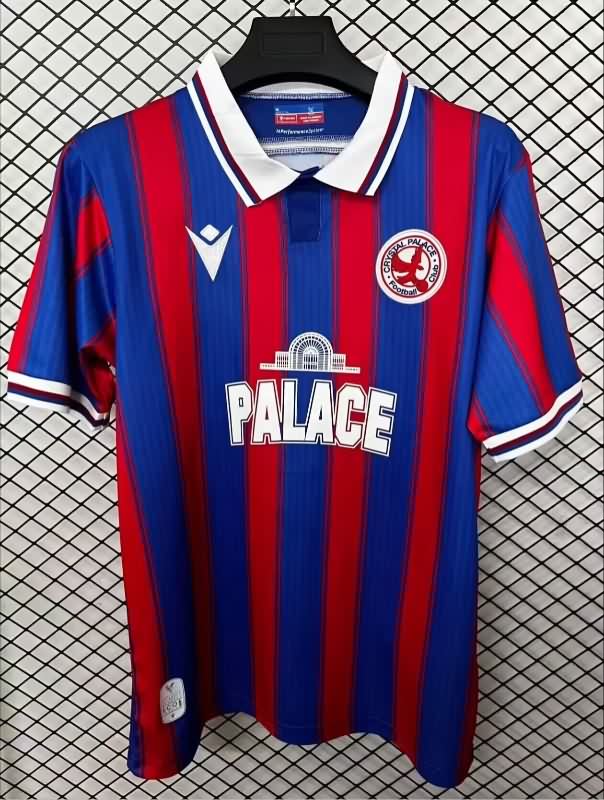 AAA Quality Crystal Palace 25/26 Red Blue Soccer Jersey
