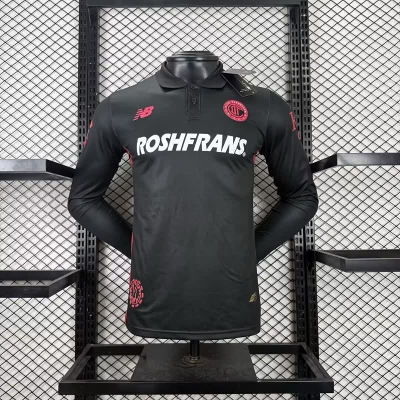 AAA Quality Deportivo Toluca 25/26 Third Long Sleeve Soccer Jersey (Player)