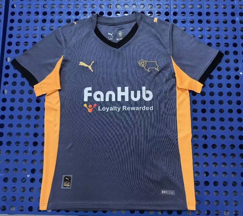 AAA Quality Derby County 25/26 Away Soccer Jersey