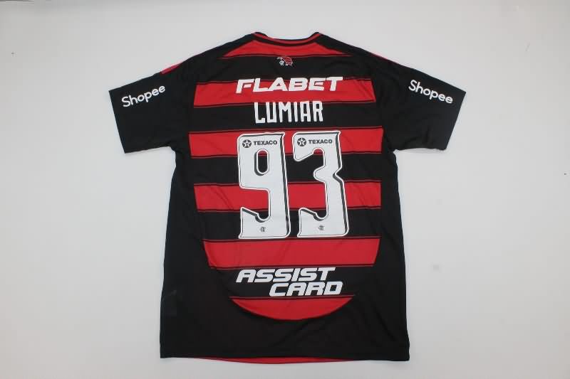 Flamengo Soccer Jersey Home Replica 2025