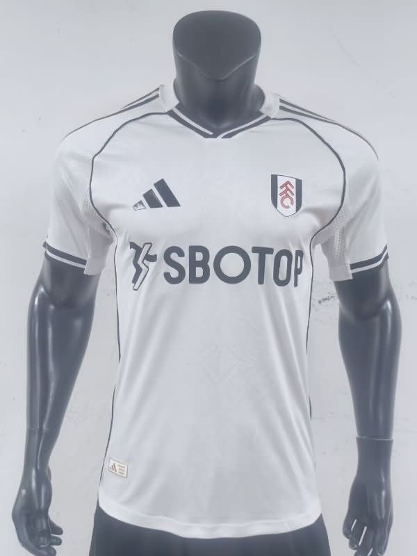 AAA Quality Fulham 25/26 Home Soccer Jersey (Player)