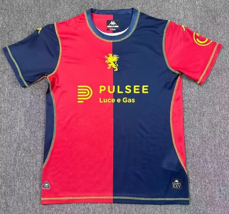 AAA Quality Genoa 25/26 Fourth Soccer Jersey