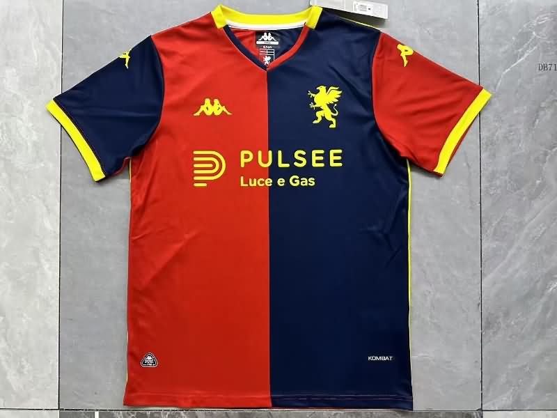 AAA Quality Genoa 25/26 Home Soccer Jersey