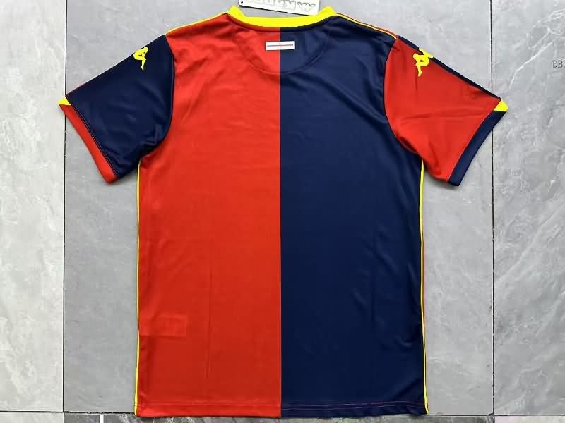 AAA Quality Genoa 25/26 Home Soccer Jersey