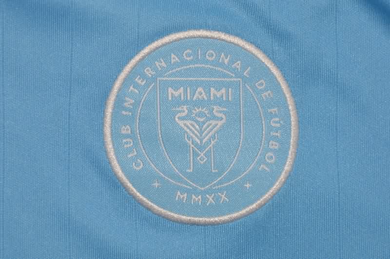 AAA Quality Inter Miami 2025 Blue Baseball Jersey