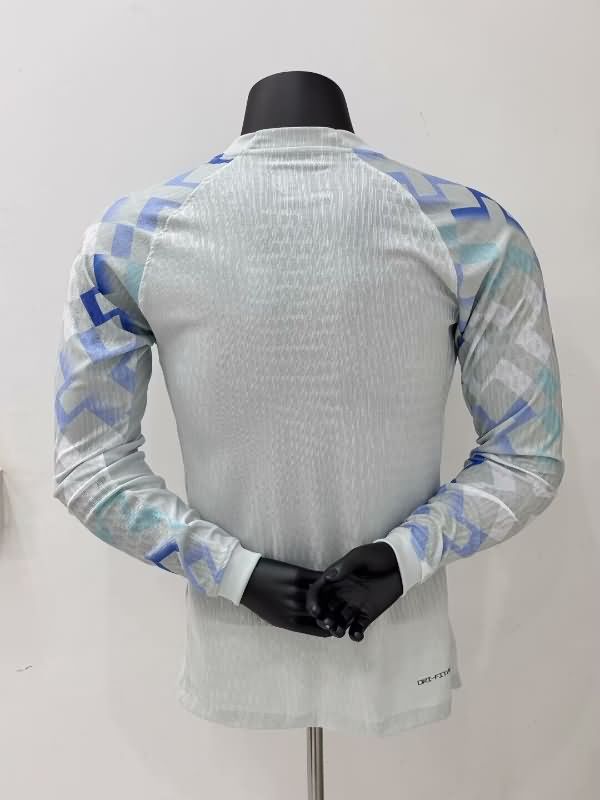 Inter Milan Soccer Jersey Away Long Sleeve (Player) 25/26