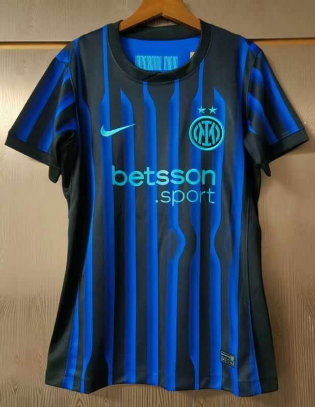 AAA Quality Inter Milan 25/26 Home Women Soccer Jersey AAA Quality Inter Milan 25/26 Home Women Soccer Jersey