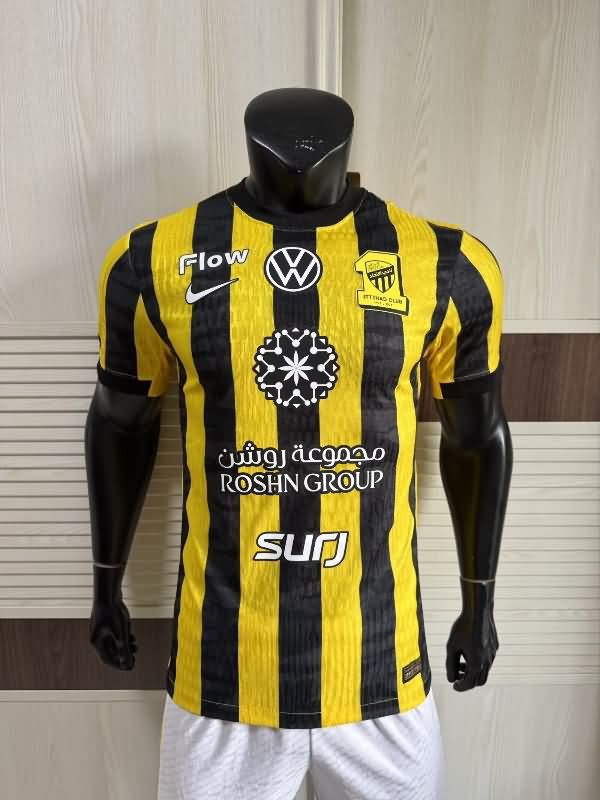 AAA Quality Ittihad 25/26 Home Soccer Jersey (Player)