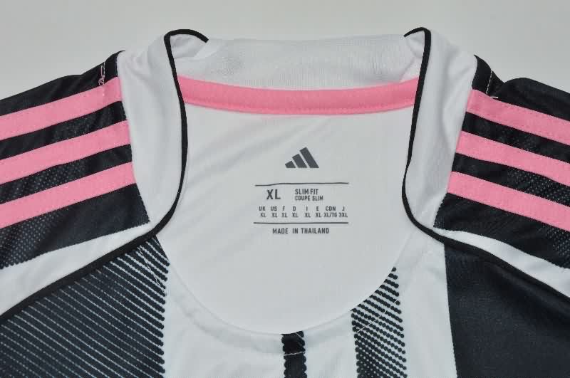 AAA Quality Juventus 25/26 Home Long Sleeve Soccer Jersey