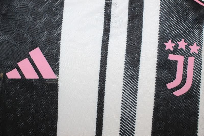 AAA Quality Juventus 25/26 Home Long Sleeve Soccer Jersey (Player)