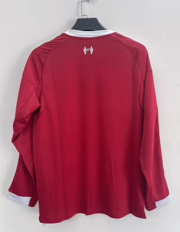 AAA Quality Liverpool 25/26 Home Long Sleeve Soccer Jersey