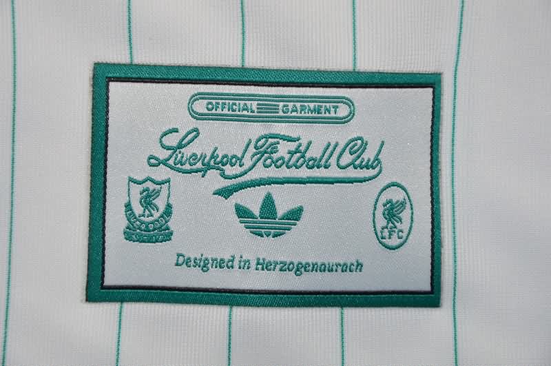 AAA Quality Liverpool 25/26 White Long Sleeve Soccer Jersey