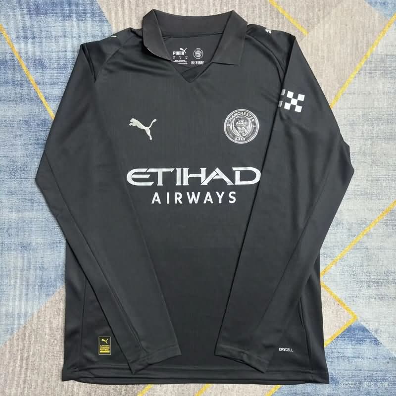 AAA Quality Manchester City 25/26 Away Long Sleeve Soccer Jersey