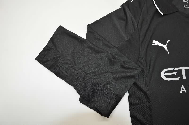 AAA Quality Manchester City 25/26 Away Long Sleeve Soccer Jersey (Player)