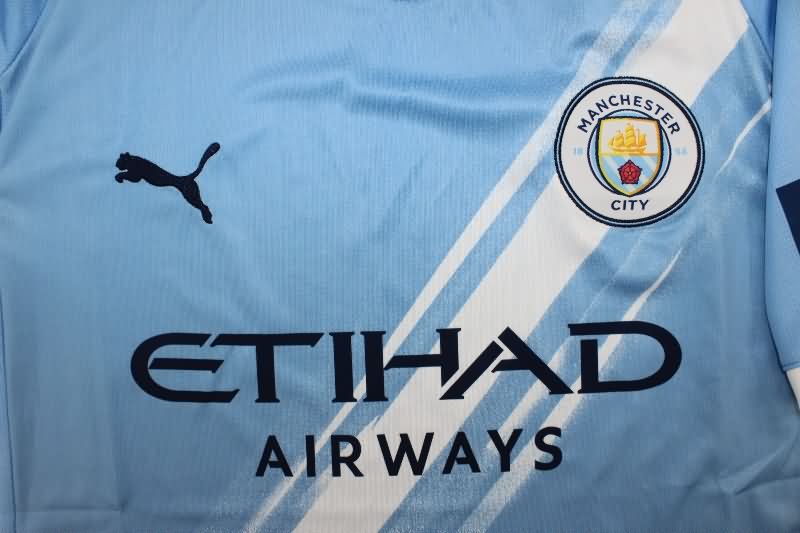 Manchester City Soccer Jersey Home Replica 25/26