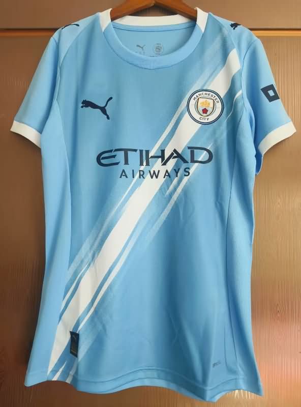 AAA Quality Manchester City 25/26 Home Women Soccer Jersey Leaked