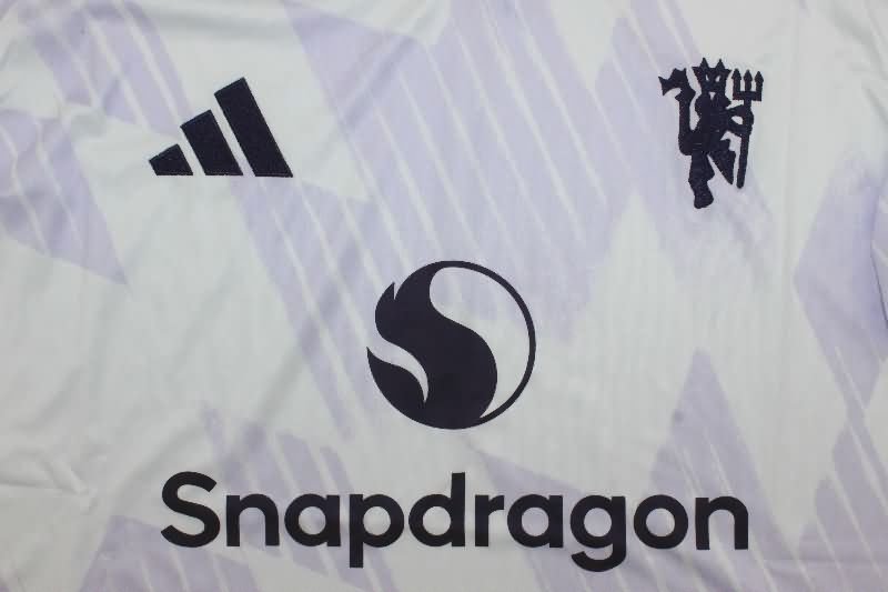 Manchester United Soccer Jersey Away Replica 25/26