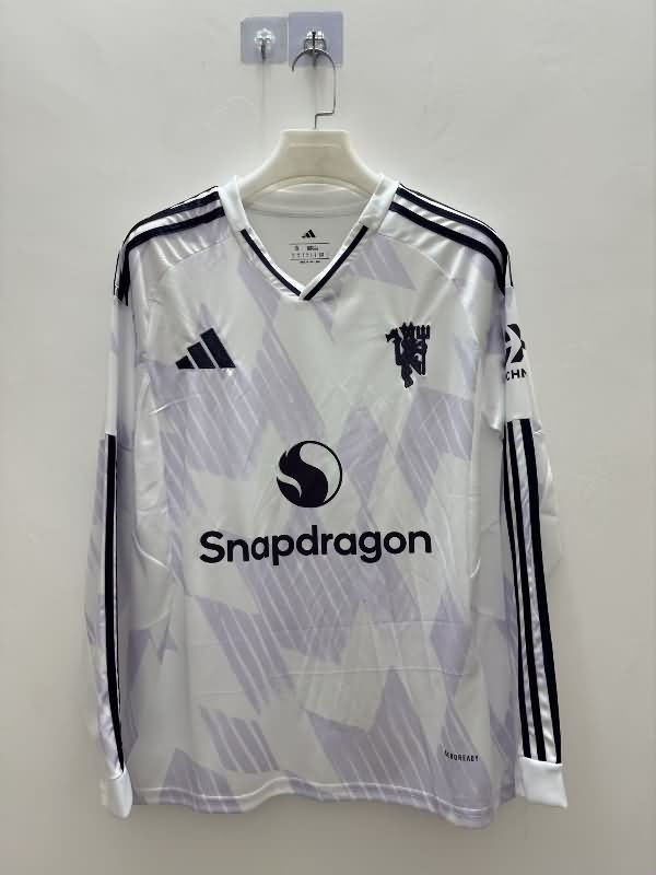 AAA Quality Manchester United 25/26 Away Long Sleeve Soccer Jersey