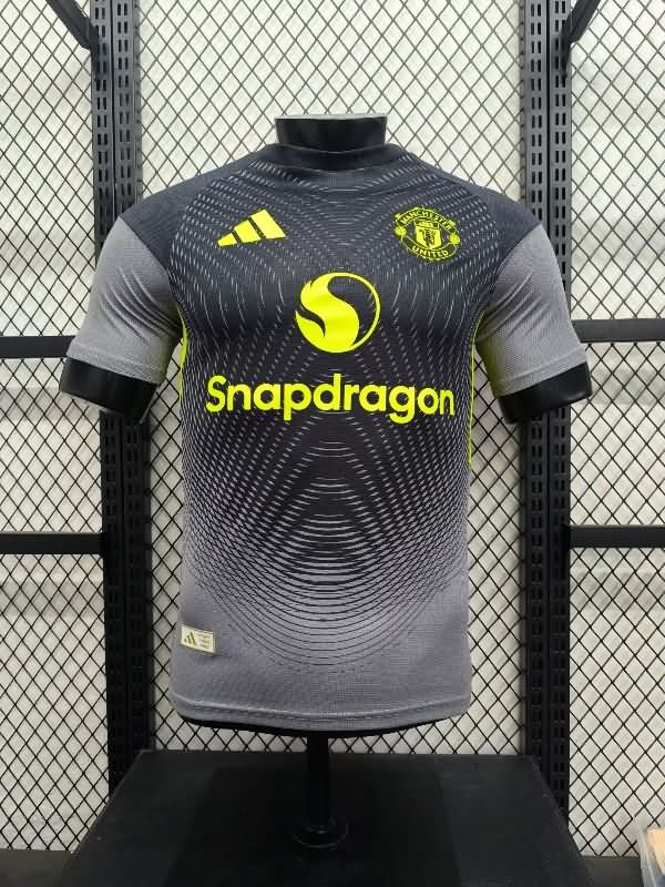 AAA Quality Manchester United 25/26 Training Soccer Jersey(Player)