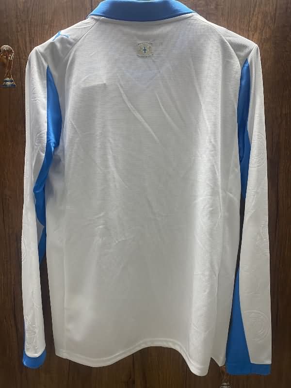 AAA Quality Marseilles 25/26 Home Long Sleeve Soccer Jersey