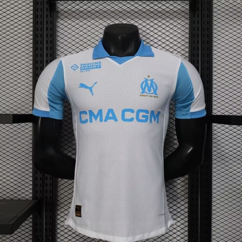 AAA Quality Marseilles 25/26 Home Soccer Jersey (Player)